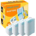 thumbnail image 1 of Duster Refills,Static Dust Removal Brush Disposable Replacement Head Compatible with Swiffer Duster Refills for Electronics, Furniture, Blinds, Ceiling Fans (Blue, 30 PCS), 1 of 8