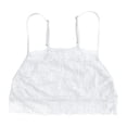 thumbnail image 4 of Zxxddp Ladies Tank Tops Spaghetti Strap Solid Lace Crop Basic Style Plain Recreation Going Out Casual Tops Blouse, 4 of 5