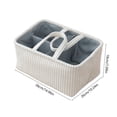 thumbnail image 3 of Fwttom Diaper Wet Storage Bag Compartment Storage Basket, 3 of 6