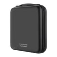thumbnail image 1 of CD Case, 192 Capacity EVA DVD Case Black Portable Zipper Holder Disc Storage Organizer Wallet, 1 of 6