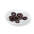 thumbnail image 2 of Tavolini Olives Noires Mûres Tranchées, Tranches d'Olive Dénoyautées de Qualité Supérieure pour Pizza et Salades, Boîte de 100 oz (2,84 L), 2 of 7