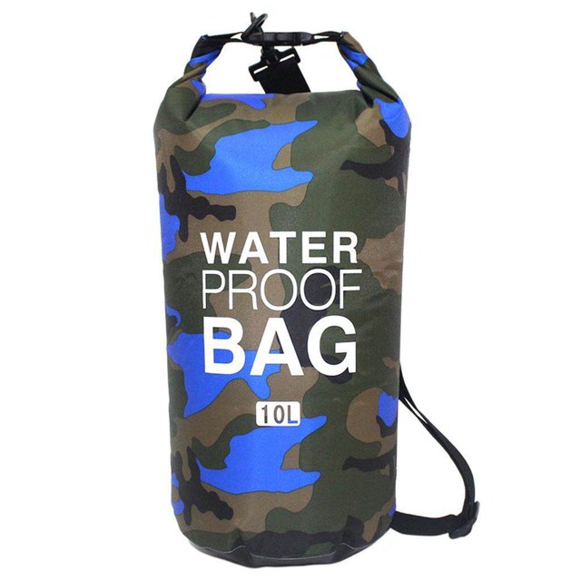 pitrice Bag Surfing Waterproof Sack Leakproof Outdoor Rafting Boating Floating Blue 10L