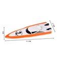 thumbnail image 3 of RC Boat Simulated Remote Control 2.4GHz High Speed Racing Boat Pool Toy for Kids, 3 of 10
