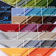 thumbnail image 4 of Ensemble de Housses de Coussin de Lit de Jour d'Extérieur Résistant à l'Eau pour Format Simple - Résistant à la Décoloration, Housse de Coussin de Remplacement pour Lit de Jour d'Extérieur (4 Pcs) - Convient aux Meubles de Balançoire, de Patio et de Jardin - Bleu Marine, 4 of 6