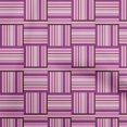 thumbnail image 1 of oneOone Cotton Poplin Pink Fabric Geometric Craft Projects Decor Fabric Printed By The Yard 56 Inch Wide, 1 of 5