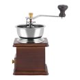 thumbnail image 1 of TOPINCN Vintage Wooden Manual Coffee Grinder, 1 of 7