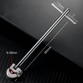 thumbnail image 3 of Basin Wrench, 15 Inch Metal Tool with Solid Steel Handle for Greater Torque, Spring Jaw Design for Secure Grip, Ideal for Plumbing Fixtures and Faucets, 3 of 5