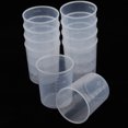 thumbnail image 1 of 10Pcs 100ml Plastic Measuring Cups Epoxy Resin Mixing Art Waxing Kitchen Beakers, 1 of 7