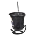 thumbnail image 4 of Farm Innovators FB-80R Rubber 3 Gallon Flat Back Heated Bucket, 70 Watt, Black, 4 of 12