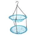thumbnail image 3 of JJKBVCLO Advanced Glass Bird Bath Tub Suitable For Hanging Double Layer Garden Decoration In Courtyards And Outdoors, 3 of 8