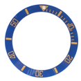 thumbnail image 2 of Watch Bezels Insert , Ceramic Watch Bezels Insert Beautiful  For Replacement White Character Black Back,Gold Character Black Back,White Character Green Back,Gold Character Green, 2 of 8