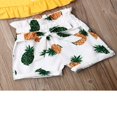 thumbnail image 4 of Ensemble T-Shirt et Short à Bretelles Boutonnées pour Bébé Fille Été, 4 of 5