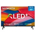 thumbnail image 1 of SKYWORTH 32 Inch QLED Smart TV, HD TV Compatible with Google TV, HDR10, Dolby Audio, Bluetooth 5.1, Googlecast Built-in, Voice Remote, Eye-Care, 2025 Model, Q6500B, 1 of 9