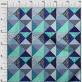 thumbnail image 3 of oneOone Cotton Silk Light Blue Fabric Quilt Patchwork Craft Projects Decor Fabric Printed By The Yard 42 Inch Wide, 3 of 5