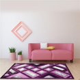 thumbnail image 1 of L Baiet SD439Z57 5 x 7 Pi Tillie Shag Zone Tapis&44; Pourpre, 1 of 1