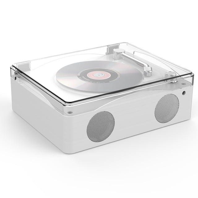 Retro CD Player Multi-functional Music Player Rechargeable Home Speakers with