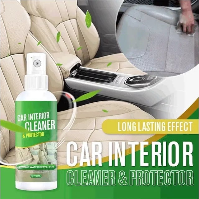 Dvkptbk Nettoyant Protecteur pour Intérieur de Voiture 100 ml Fournitures de Nettoyage