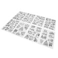 thumbnail image 4 of Fyydes Shrinky Art Paper, Beautiful Pattern Heat Shrink Sheet 8 Pieces For DIY Decoration For DIY Keychain Pendant, 4 of 8