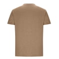 thumbnail image 3 of Plebaso Men's Short Sleeve Crew Neck T-Shirts Casual Solid Color Tshirts Breathable Mens Summer Basic Tees, 3 of 5