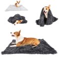 thumbnail image 3 of Baohd Couverture Douce et Furieuse Chiens - Chaleur Partout Lavable à la Machine Couverture de Blogger Portable pour Animaux de Compagnie à Séchage Rapide Champagne Multicolore 56 * 36CM, Champagne 1Set, 3 of 6