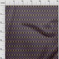 thumbnail image 2 of oneOone Georgette Viscose Fabric Geometric Ikat Print Fabric By Yard 42 Inch Wide, 2 of 4