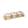 thumbnail image 2 of Fruit Tray Clear Snack Display Tray Candy Snack Tray Nut And Dried Fruit Storage Box Snack Tray For Kitchen And Party Food And Pantry Organization, 2 of 5