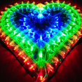 thumbnail image 5 of 1~10PCS LED Decoration Light Peacock Love Five-pointed Star Atmosphere Lamp For Room Christmas Wedding Party Colorful Decorative, 5 of 5