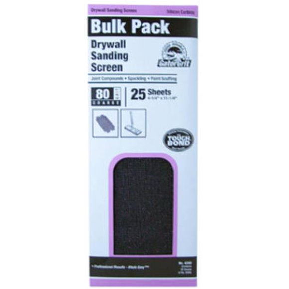 Ali Industries 4260 4.25 x 11.25 in. 80G Sanding Screen - Pack Of 10
