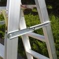 thumbnail image 3 of 2x Folding Step Ladder Hinge Folding step Attachment Ladder Accessories Folding Stepladders Tie Rod Replacement Kit White, 3 of 9