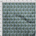 thumbnail image 3 of oneOone Cotton Poplin Fabric Leaves & Floral Block Print Sewing Fabric BTY 42 Inch Wide, 3 of 4