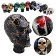 thumbnail image 4 of Universal Skull Head Manual Car Gear Stick Shifter Knob Handle 1Pc Lever x N0J2, 4 of 6