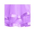 thumbnail image 5 of Robe Fille Sans Manches Violette Robe de Bal Mariage Fête Concours 12 Ans, 5 of 5
