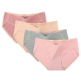 thumbnail image 1 of Mgmyaa Culottes de Maternité sous le Ventre pour Femmes, sous-Vêtements en Coton pour Femmes, Grande Taille, Culottes Taille Basse, Lot de 4, 1 of 2