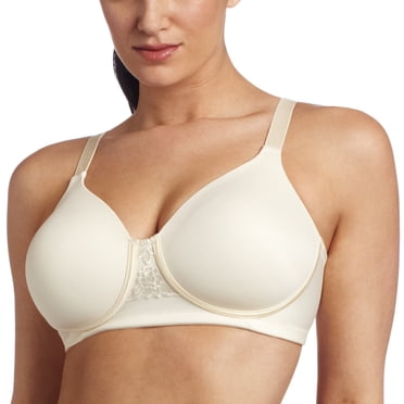 Vanity Fair Womens Beauty Back Full Figure Wirefree Bra, 38D, Ivory