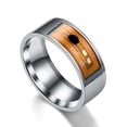 thumbnail image 4 of NFC Mobile Phone Smart Ring Stainless Steel Ring Wireless Radio Frequency Communication Water Resistance Jewelry, 4 of 9