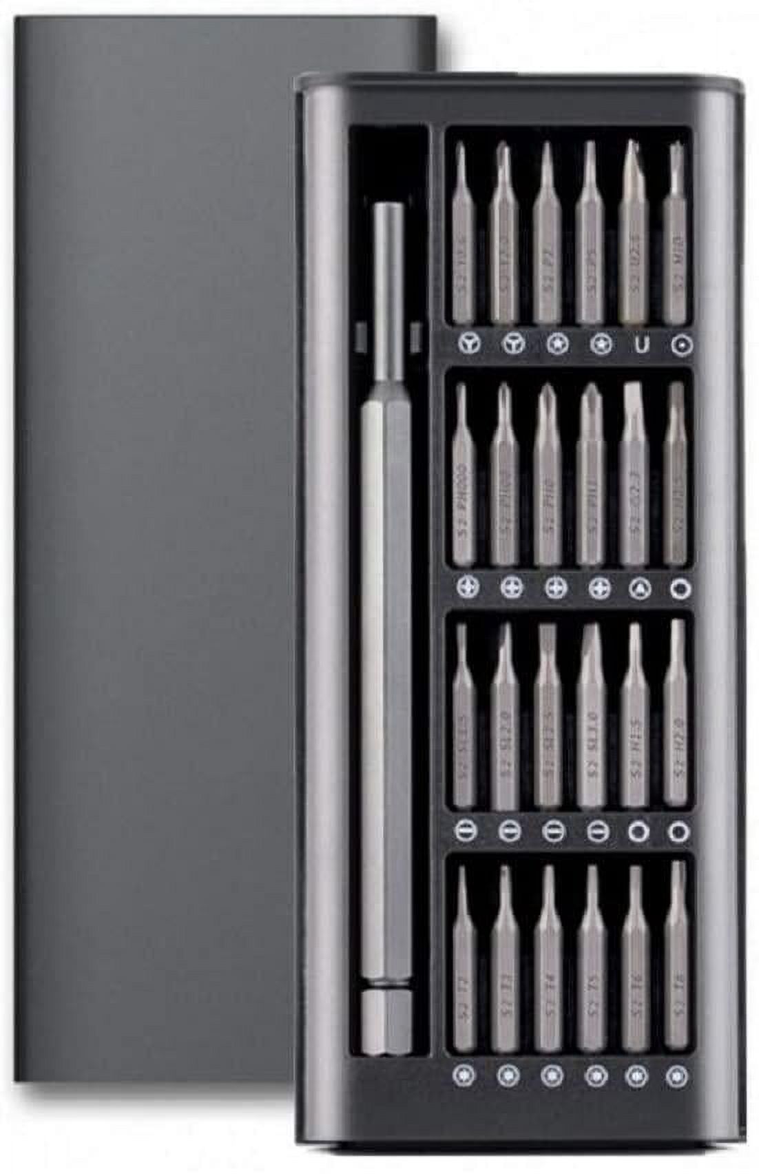 24 in 1 Precision Screwdriver Set, Multifunction Magnetic Driver Bit Set, Pocket Screwdriver Tool Set, Mini Screwdriver Kit, Repair Tool Kit for Electronics, Tablet, Cellphone
