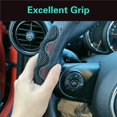 thumbnail image 4 of Steering Wheel Cover Great Grip with 3D Honeycomb Anti-Slip Design, Universal 15 Inch (Purple), 4 of 6