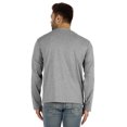 thumbnail image 4 of Inkmeso Men's Long Sleeve Cotton Basic Shirt Lightweight Solid T-Shirts, 4 of 7