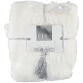 thumbnail image 1 of Teddy Fur Fleece Holiday Throw Blanket, 1 of 1