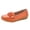 Orange, variant on Comfortable Women's Casual -On Loafers for Everyday Walking and Driving - Stylish and Practical Footwear