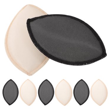 5 Pairs Bra Sponge Pads Bra Inserts Cushion Bra Pads Bikini Bra Liner (Random Color)