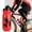Red 4B7, variant on UsTZtai under $5! Insulated Water Bottle, Leak Proof Squeeze Bottle with Handle, Sport Water Bottle for Cycling Gym Activities