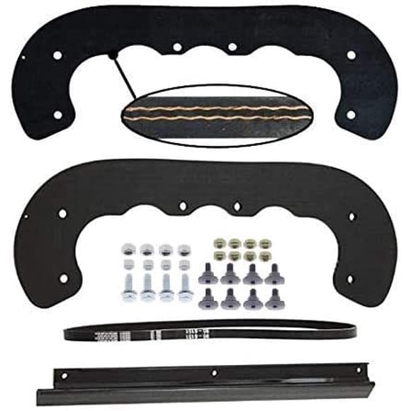 SEPC Toro CCR Snowblower Paddles 99-9313, Scraper 55-8760 with Belt 95-6151 Kit with Screws