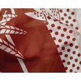 thumbnail image 5 of oneOone Silk Tabby Red Fabric Tropical Dress Material Fabric Print Fabric By The Yard 42 Inch Wide, 5 of 5