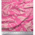 thumbnail image 1 of Soimoi Rayon Fabric Flower Artistic Print Sewing Fabric Yard 56 Inch Wide, 1 of 3