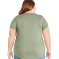 thumbnail image 3 of George Plus Women's V-Neckline Tee, 3 of 6
