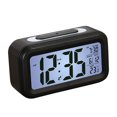 thumbnail image 1 of CHUANK Réveil Numérique avec Éclairage de Fond LCD Moniteur de Température Alarme de Réveil avec Calendrier Intelligent Horloge, 1 of 6