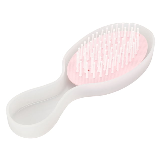 Hair Brush Silicone , Oval Shape Easily Parting Washable DIY Hair Brush With Paddle Brush For Home