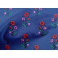 thumbnail image 4 of oneOone Cotton Poplin Fabric Leaves & Floral Block Printed Fabric 1 Yard 42 Inch Wide, 4 of 4
