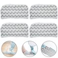 thumbnail image 2 of MesaSe 4Pcs Steam Mop Pad Replacement Reusable Stem Mop Pad Microfiber Washable Soft Steam Cleaner Pad for Floor Cleaning, 2 of 10